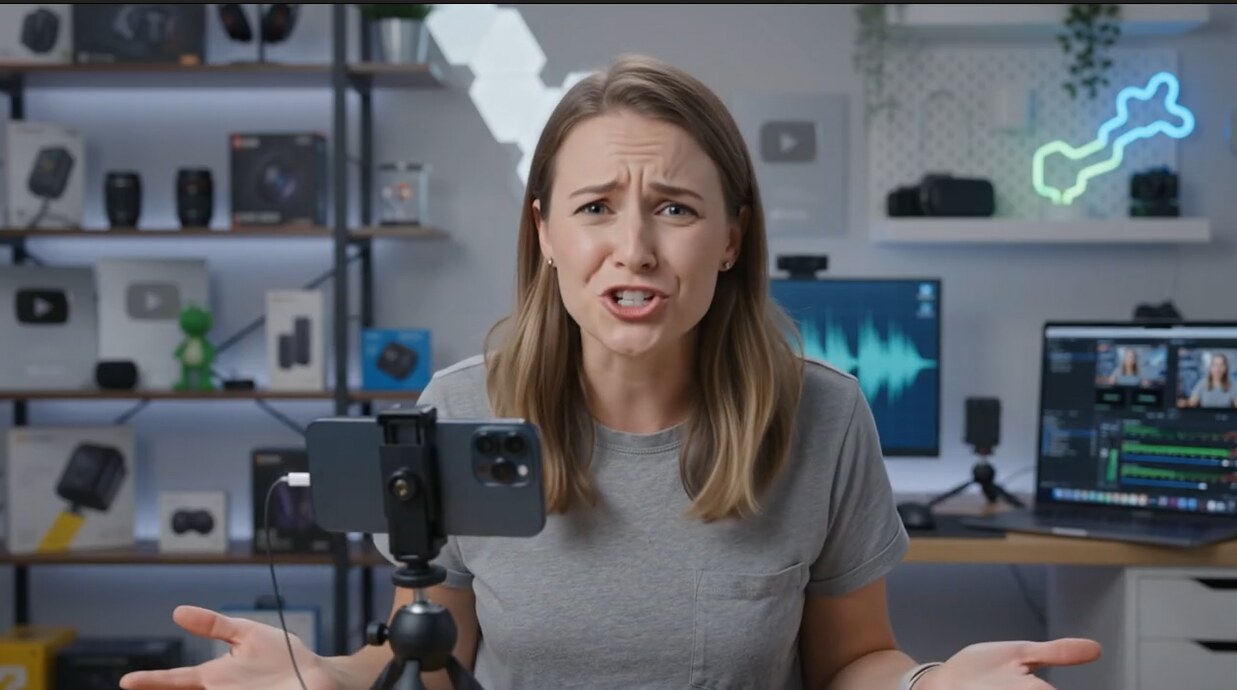 Creator using multiple LivCast cameras